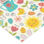Frühling zu Ostern Tischdecke (Schrägansicht)