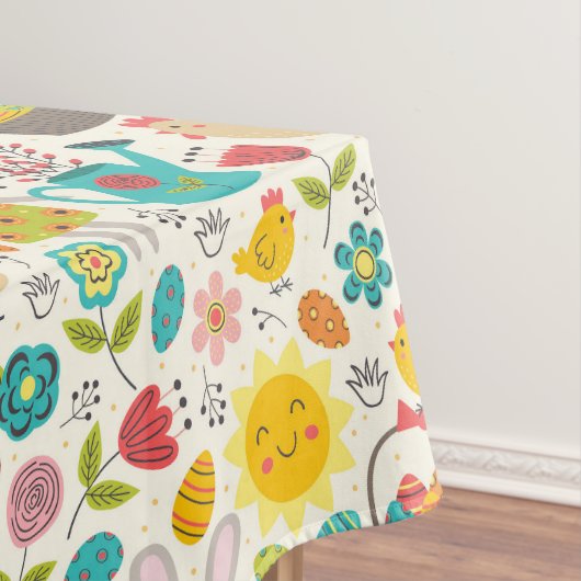 Frühling zu Ostern Tischdecke (Beispiel)