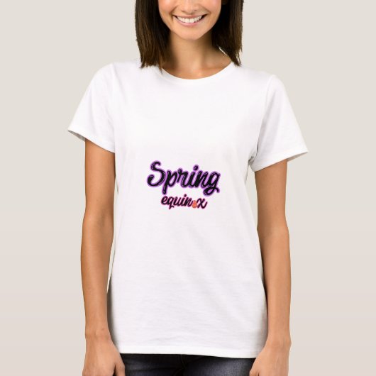 Frühlingequinox-T - Shirt /Frühjahr-T - Shirt /Frü (Vorderseite)