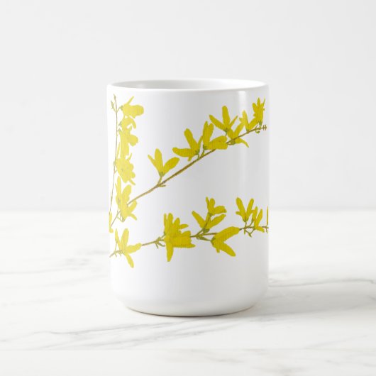 FrühlingForsythia Kaffeetasse (Mittel)