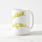 FrühlingForsythia Kaffeetasse (VorderseiteRechts)