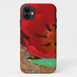 Frühlinggelb und Roter Tulip Case-Mate iPhone Hülle