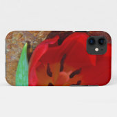 Frühlinggelb und Roter Tulip Case-Mate iPhone Hülle (Rückseite (Horizontal))