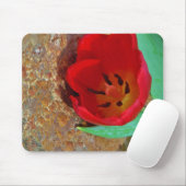 Frühlinggelb und Roter Tulip Mousepad (Mit Mouse)