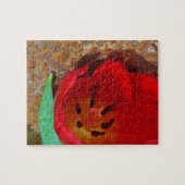 Frühlinggelb und Roter Tulip Puzzle (Horizontal)