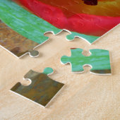 Frühlinggelb und Roter Tulip Puzzle (Seite)