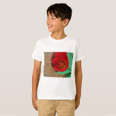 Frühlinggelb und Roter Tulip T-Shirt (Vorne ganz)