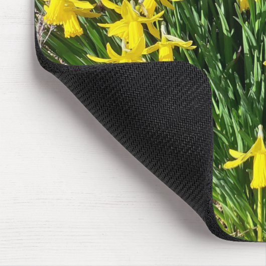 Frühlinggelbe Daffodien Maus Mat Mousepad (Ecke)