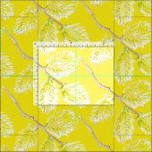 Frühlinggelbe Wildkatzen Aquarellstoffe Stoff (Kachel)