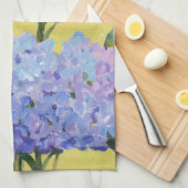 FrühlingHydrangeas I Geschirrtuch (Viertel Falte)