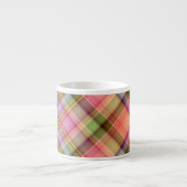 Frühlingkarierte Espresso-Tasse Espressotasse (Vorderseite)