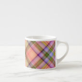 Frühlingkarierte Espresso-Tasse Espressotasse (Rechts)