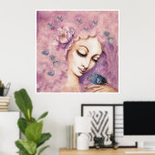 Frühlingposter Poster (Heimbüro)