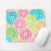 Frühlings-abstrakte Blumen Mousepad (Mit Mouse)