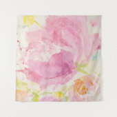 Frühlings-abstraktes Blumen Wandteppich (Vorderseite)