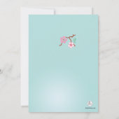 Frühlings-Angelegenheits-Einladung Einladung (Rückseite)