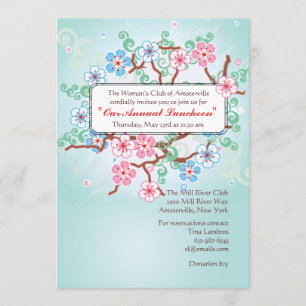 Frühlings-Angelegenheits-Einladung Einladung