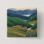 Frühlings-Berge Button (Vorderseite)