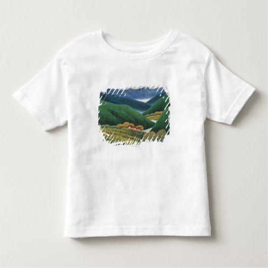 Frühlings-Berge Kleinkind T-shirt (Vorderseite)