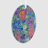 Frühlings-Bling-Ornamente Ornament (Vorderseite)
