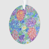 Frühlings-Bling-Ornamente Ornament (Vorderseite)