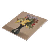 Frühlings-Blumen, 1869 (Öl auf Leinwand) Fliese (Seite)
