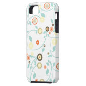 Frühlings-Blumen Blumenmuster girly rustikalen Case-Mate iPhone Hülle (Rückseite Links)