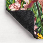 "Frühlings-Blumen" Blumenwatercolor-Kunst Mousepad (Ecke)