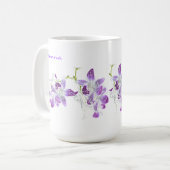 Frühlings-Blumen - Donna Kaffeetasse (Vorderseite Links)