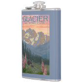 Frühlings-Blumen - Gletscher-Nationalpark, M.Ü. Flachmann (Links)