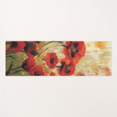 Frühlings-Blumen in einem Garten Yogamatte (Vorderseite (Horizontal))