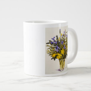 Frühlings-Blumen Jumbo-Tasse