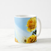 Frühlings-Blumen Kaffeetasse (VorderseiteRechts)