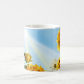 Frühlings-Blumen Kaffeetasse (Mittel)