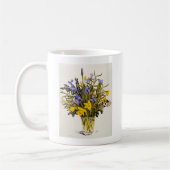 Frühlings-Blumen Kaffeetasse (Links)