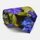Frühlings-Blumen Krawatte (Gerollt)