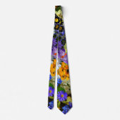 Frühlings-Blumen Krawatte (Rückseite)
