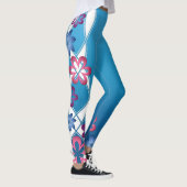 Frühlings-Blumen Leggings (Rechts)