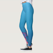 Frühlings-Blumen Leggings (Links)