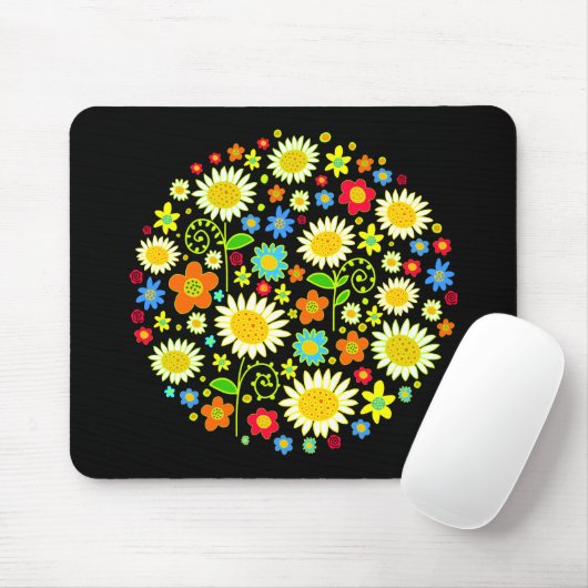 Frühlings-Blumen Mousepad (Mit Mouse)
