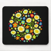 Frühlings-Blumen Mousepad (Vorne)