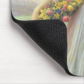 Frühlings-Blumen Mousepad (Ecke)