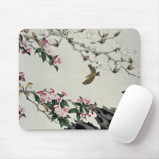Frühlings-Blumen Mousepad (Mit Mouse)