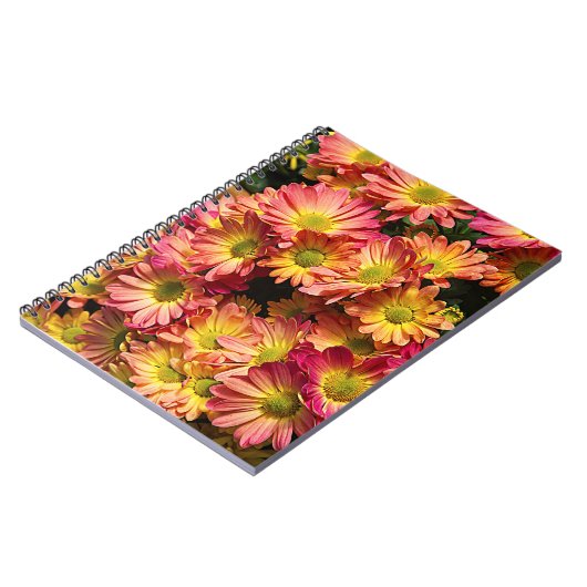 Frühlings-Blumen Notizblock (Linke Seite)