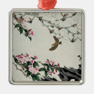 Frühlings-Blumen Ornament Aus Metall