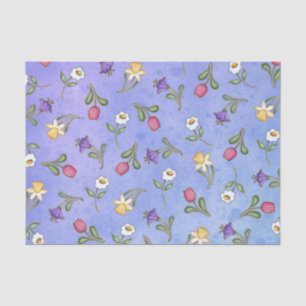 Frühlings-Blumen Seidenpapier