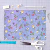 Frühlings-Blumen Seidenpapier (Handwerk)