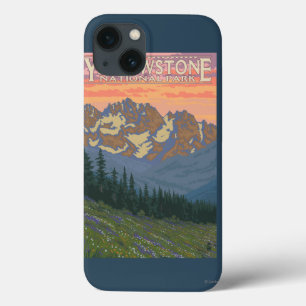 Frühlings-Blumen - Yellowstone Nationalpark Case-Mate iPhone Hülle