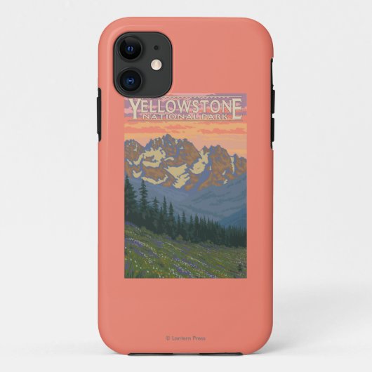 Frühlings-Blumen - Yellowstone Nationalpark Case-Mate iPhone Hülle (Rückseite)