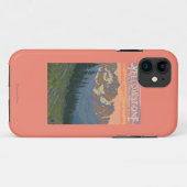 Frühlings-Blumen - Yellowstone Nationalpark Case-Mate iPhone Hülle (Rückseite (Horizontal))